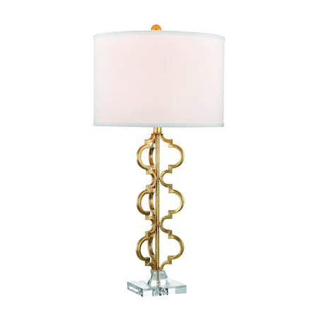 Castile 32'' High 1-Light Table Lamp - Gold Leaf